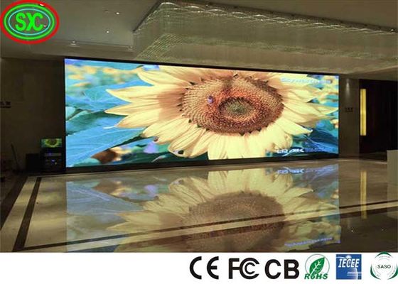 Sin mosaico HD IP65 Full Color Video Stage Modulo de pantalla LED P16mm en interiores