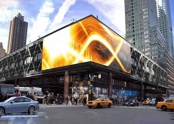 P6 a prueba de agua ahorro de energía exterior de color completo LED carteleras publicitarias 192 * 192mm tamaño del módulo
