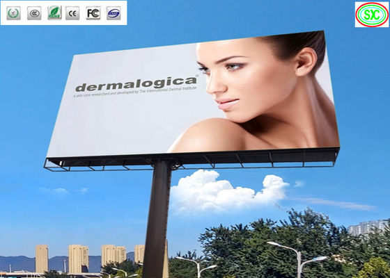 Ahorro de energía 800W/m2 P8 de color completo Gran panel de pantalla LED de exterior impermeable