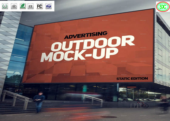 HD al aire libre P8 Full Color LED Screen Shopping Mall Video Wall con tamaño de gabinete regular