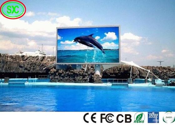 7000 Nits fijo P10 Led Panel de pared de vídeo 320 * 320mm exterior pantalla LED a todo color LED pantalla a todo color exterior