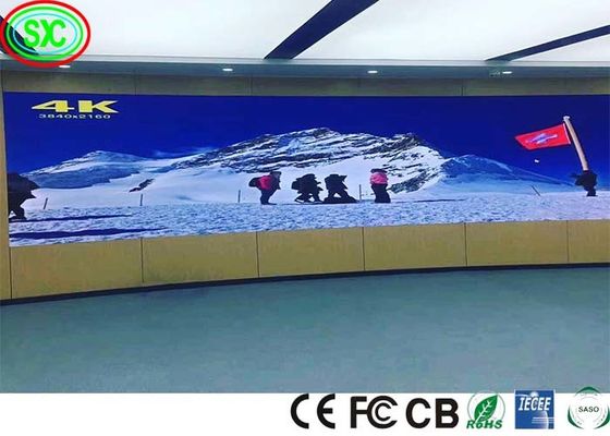 Pantallas LED de publicidad P4 de color completo SMD de exhibición LED exterior flexible