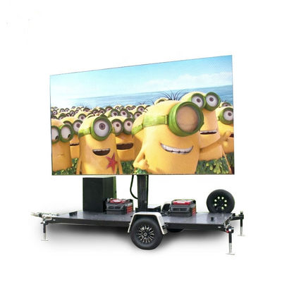 P6 Full Color Furgoneta para exteriores Camión móvil Publicidad LED Display LED Panel de vídeo del remolque