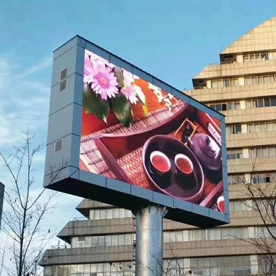 Buen precio La pantalla llevada fija al aire libre P8 llevó la cartelera de publicidad llevada fija al aire libre de la pantalla de visualización de la pantalla P8 en línea