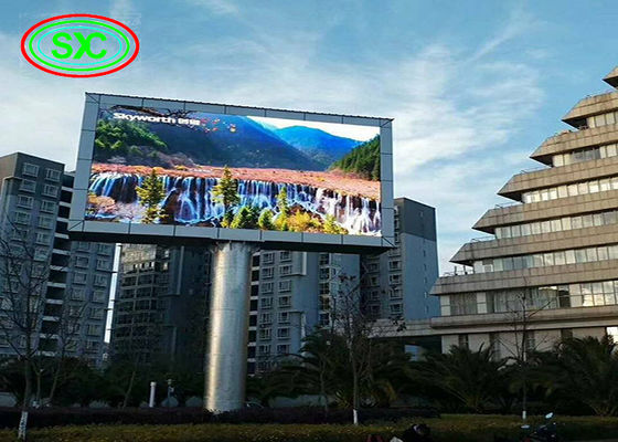 Buen precio Brillo a todo color al aire libre de la pantalla 5500cd/m2 de la pantalla LED P8 para hacer publicidad en línea