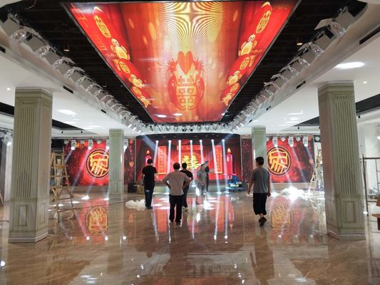 Pantalla interior del contexto de la etapa de 280W 2500cd/㎡ P2.976 LED
