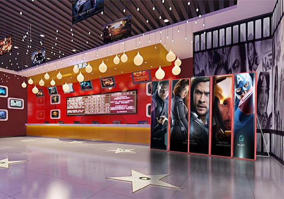 P 2.5 de tono fino en interiores con pantalla de cartel publicitario LED a todo color 640x640mm