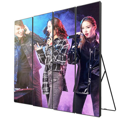 P 2.5 de tono fino en interiores con pantalla de cartel publicitario LED a todo color 640x640mm