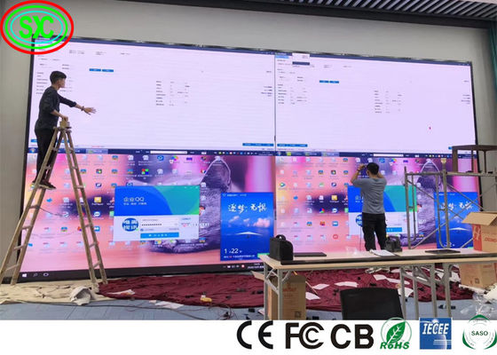 Panel de pared de video LED grande y flexible de alta definición P4 P5 192*192mm Programable