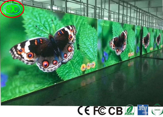 Display LED de fondo de alquiler de escenarios de ultra-alto brillo P5 con estructura de múltiples bucles