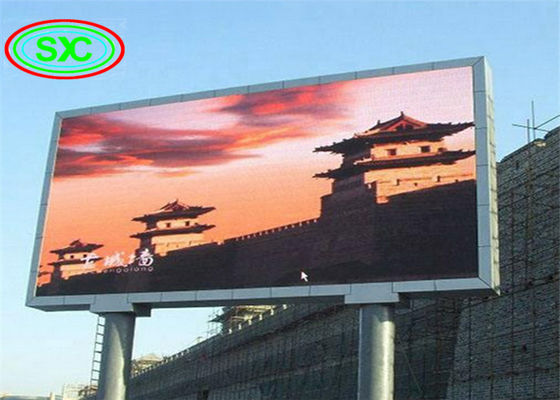 960*960mm Stadium LED Display con gabinete de fundición a presión y contraste 1000 1