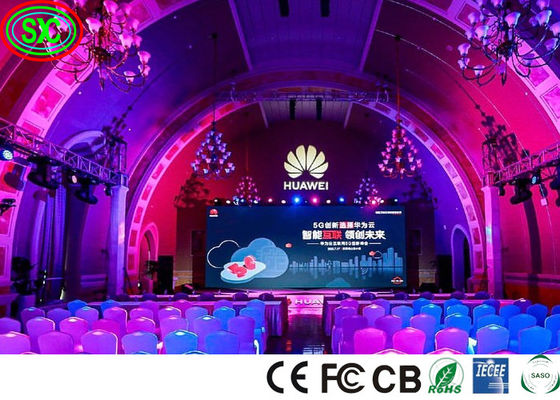 Color completo 25W 1000CD/M2 P3.91 P4.81 Pantalla LED de escenario Pantalla de fondo LED