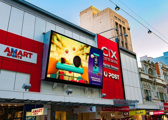 P6 SMD Led DisplayEscreen exterior impermeable a agua 768 * 768mm Cartelera publicitaria a todo color