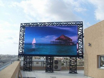 China Alta luminosidad HD P6 Exterior de color completo Centro comercial de publicidad pantalla LED