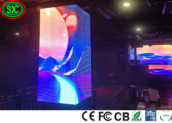 La etapa interior de alta resolución del fondo llevó las pantallas Live Events Led Video Wall