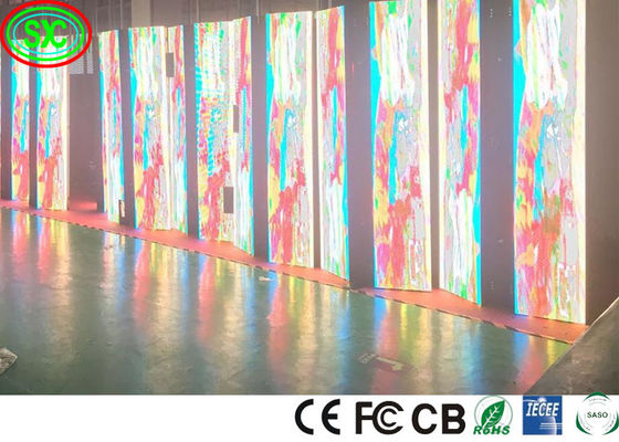 Función de visualización de vídeo pantalla LED multicolor exterior con voltaje de entrada AC 110/220V