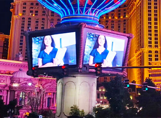 8000nits P10 Panorama de LED exterior 320x160mm IP65