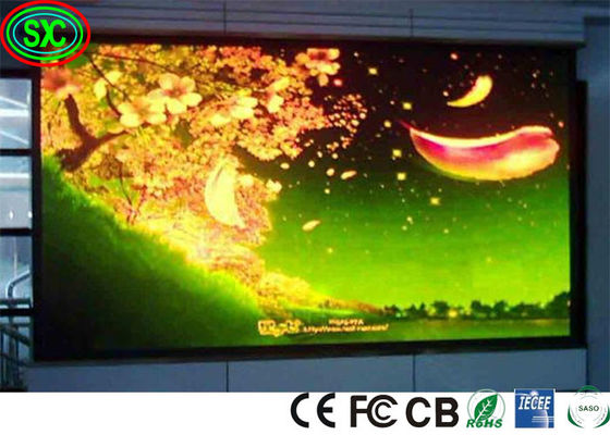 FCC IECEE 6000cd 40000dots/m2 1R1G1B Pantalla Led de escenario Display LED a todo color