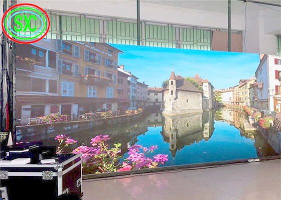 P3.91 - 7.81 Pantalla LED a todo color interior transparente Pantalla HD Pantalla sin manchas