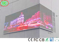 La pantalla grande P10 de la pantalla LED a todo color al aire libre impermeabiliza alto brillo sobre la pantalla video de la pared LED de 7200cd LED