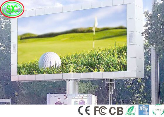 7000nits 1000W/m2 400mcd Publicidad LED exterior Pantalla de publicidad LED exterior