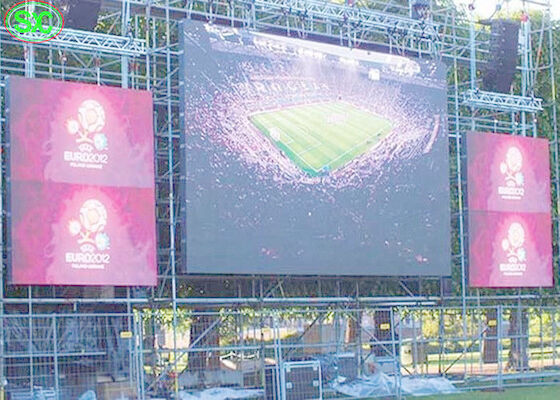 HD Alto brillo en color exterior en color completo P8 Eventos Alquiler LED Video pantalla de pared
