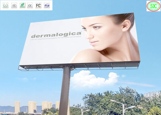 Display LED a todo color al aire libre P10 10000 puntos/m2 Tableros publicitarios LED de alto brillo