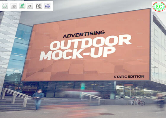 Display LED a todo color al aire libre P10 10000 puntos/m2 Tableros publicitarios LED de alto brillo