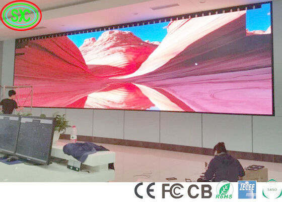 La alta frecuencia de actualización a todo color interior sobre 3840hz SMD P2 P3 P4 P5 llevó los paneles de la pantalla de la pared LED de la exhibición