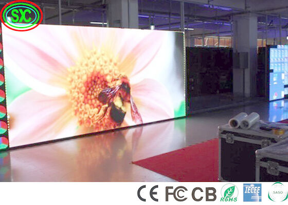 la etapa de 320x160m m 900W/Sqm 600cd llevó la pared video para Live Events
