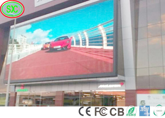 Display LED de alta luminosidad exterior a todo color P5 P6 P8 P10 Display LED con certificados CE ROHS FCC CB IECEE