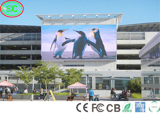 Display LED de alta luminosidad exterior a todo color P5 P6 P8 P10 Display LED con certificados CE ROHS FCC CB IECEE