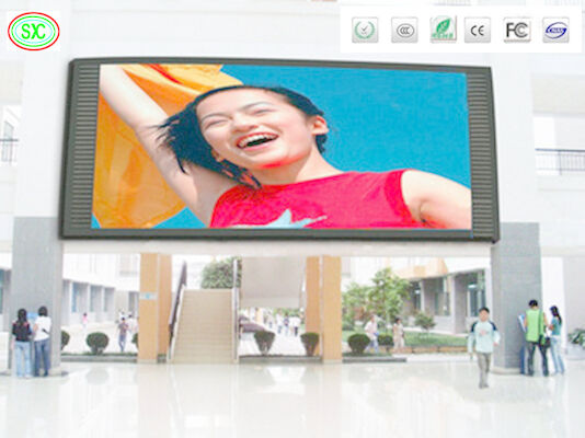 Alto índice de actualización SMD3535 Panfletos publicitarios de color P6 al aire libre