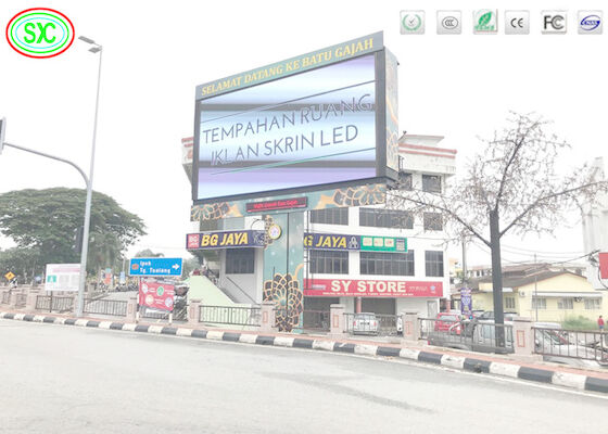 Alto índice de actualización SMD3535 Panfletos publicitarios de color P6 al aire libre