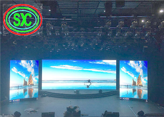 Escenario fijo Interior Full Color HD 4K P3 Rental LED Display Densidad de píxeles 62500/m2