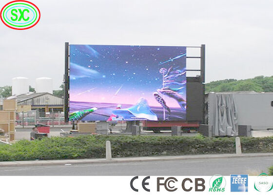 32*16 HD 10000 puntos/m2 P10 Panorámica exterior LED Epistar Chip LED pantalla de pantalla digital de pantalla de escenario
