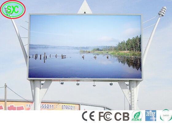 32*16 HD 10000 puntos/m2 P10 Panorámica exterior LED Epistar Chip LED pantalla de pantalla digital de pantalla de escenario