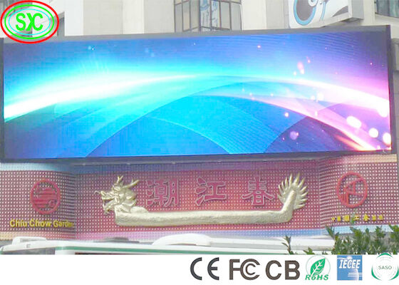 32*16 HD 10000 puntos/m2 P10 Panorámica exterior LED Epistar Chip LED pantalla de pantalla digital de pantalla de escenario