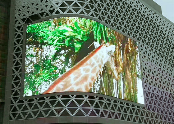 P10 Pantalla LED exterior de 10 mm Pitch de píxeles IP65 a prueba de agua