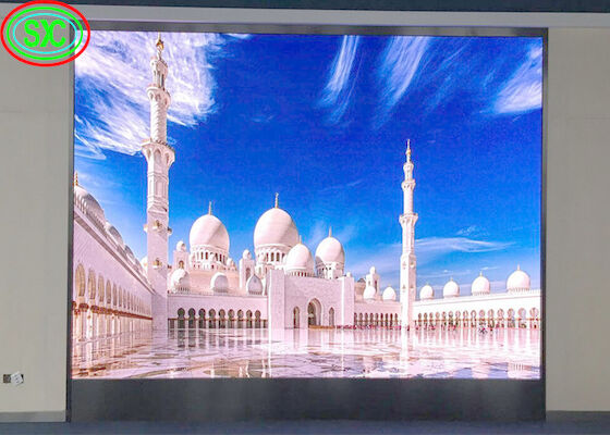 SMD P3.91 P4.81 Indoor Led Video Wall Fondo 500*1000mm Armarios de escenario con pantalla LED