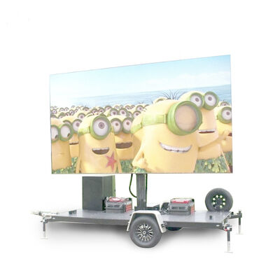 P10 Vehículo publicitario de turismo móvil al aire libre impermeable LED Video de pared cine de automóviles