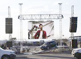 Pantallas de pantalla P6 a prueba de agua al aire libre LED Video Wall para lugares de artes escénicas