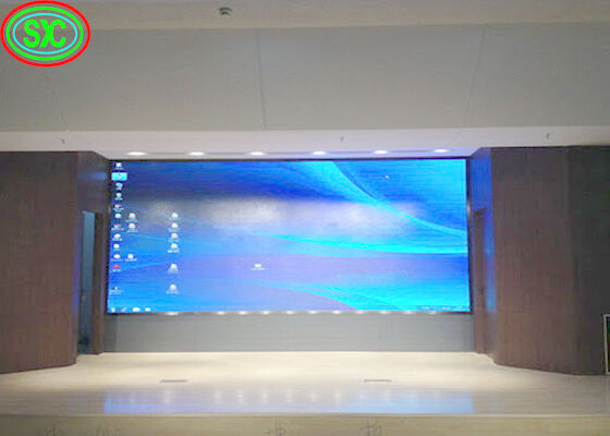 Publicidad P5 Indoor Display LED a todo color IP34 1/16 Escaneo smd2121