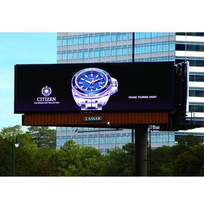 P10 Pantalla de publicidad LED al aire libre de 10 mm Pitch de píxeles IP65 a prueba de agua