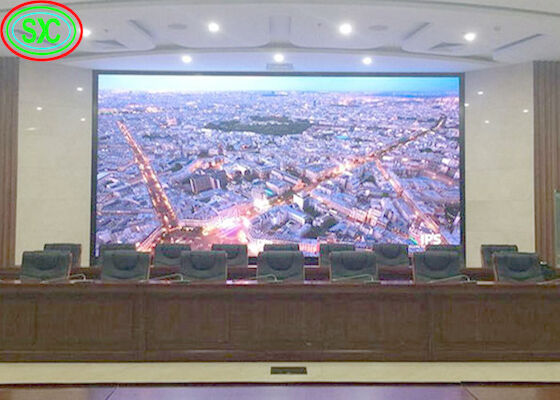 Pantalla de video de panel LED de color completo de 3840hz para conferencias