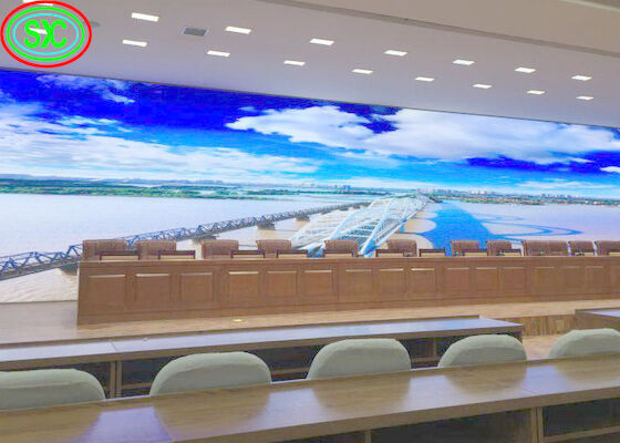 Pantalla de video de panel LED de color completo de 3840hz para conferencias