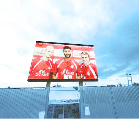 Video Gran pantalla P10 de color completo de publicidad exterior LED pantalla de visualización