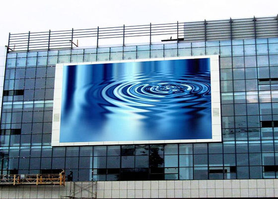 P10 Pantalla LED exterior de 10 mm Pitch de píxeles 5000 cd/m2 Brillo