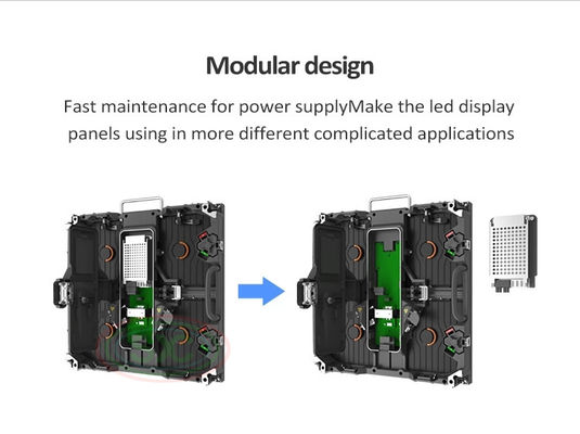 P4 Panel de pared de video LED interior de 4 mm Pitch de píxeles IP34 a prueba de agua