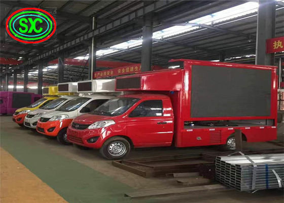 Buen precio Las caras del camión dos de la marca con P6/P8/P10 al aire libre llevaron la exhibición para la publicidad movible en línea